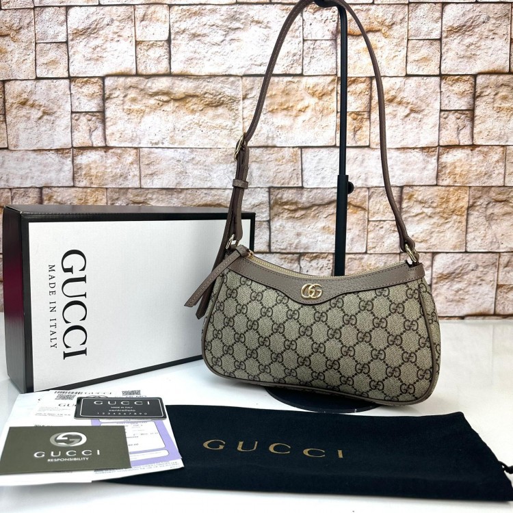 GUCCİ OPHİDİA SMALL HANDBAG VİZON